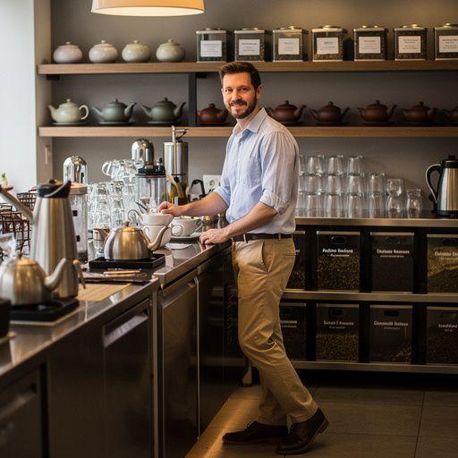 Hagyományos teáscsésze, benne gőzölgő Bai Hao Oolong tea.