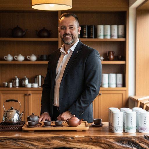 Közelkép a tea levelekről, amelyek gazdag, mézes árnyalatúak.